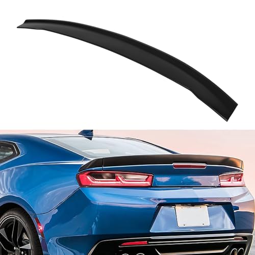Information on ZL1 1LE High Wing Rear Spoiler Installed on non-ZL1 1LE Models - 2016-2021 Chevrolet Camaro 2 cciyu OE Factory Style Rear Trunk Lip Spoiler Wing Fits for 2016-2020 for Chevrolet Camaro Racing Trunk Spoiler(ABS Glossy Black)