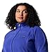 Columbia Womens Benton Springs Full Zip Fleece Jacket, Clematis Blue, Medium
