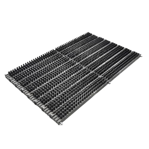 HEIGART Bürstenmatte Schuhabstreifer Fußmatte Türmatte Fußabtreter ca. 60 x 40 cm