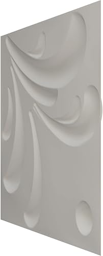 Miniatura 10 de Ekena Millwork 19 58 pulgadas de ancho x 19 58 pulgadas de alto, Acacia EnduraWall decorativo 3D, acero desgastado (cubre 2.67 pies cuadrados).