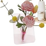Amplia gama de usos: con su función versátil, el jarrón de marco de fotos es perfecto para cualquier ocasión, desde bodas hasta cenas íntimas. Añade un toque de elegancia a la decoración de tu hogar y las exquisitas flores destacan maravillosamente en cualquier habitación.