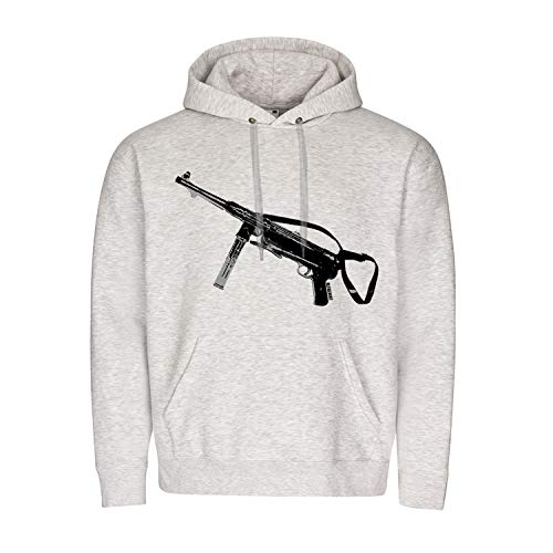 Pistolet à capuche Copytec 19840 MP40 gris en taille XXL pour passionnés de décoration militaire
