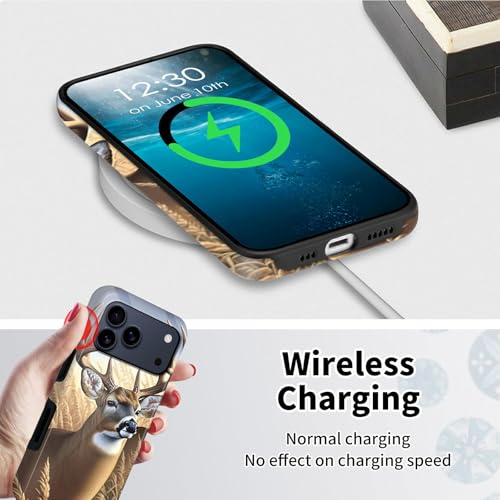 Coque iPhone 17 Pro Max cerf en polycarbonate premium et antichoc - 5