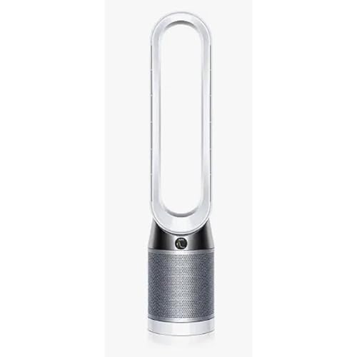 Dyson Pure Cool Purifier Fan TP4A remote controlled purifying fan with HEPA filtration (White and Silver), Standard (Renewed)