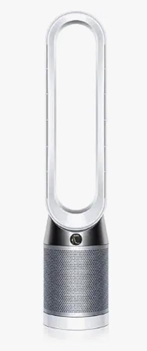 Dyson Pure Cool Purifier Fan TP4A remote controlled purifying fan with HEPA filtration (White and Silver), Standard (Renewed)