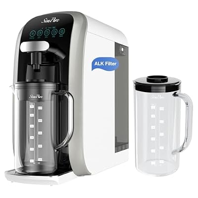 SimPure Y7T-BW-A Countertop Reverse Osmosis System (Comes with One Extra Portable Glass Pitcher)