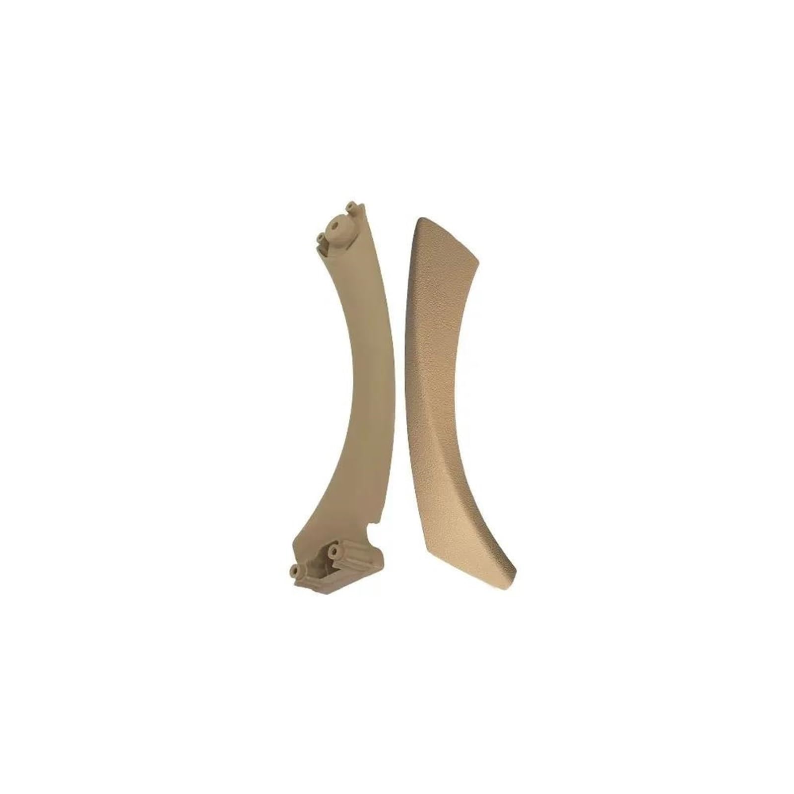 YUEYZHK Car Interior Door Handle Pull Accossory for BMW 3 Series E90 E91 2006-2011 318 320 323 325 328 330 335(Right Beige)