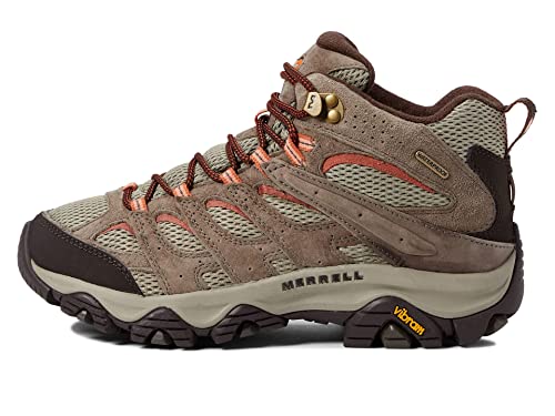 Merrell Women's Moab 3 Mid Waterproof Hiking Boot, Bungee Cord, 8