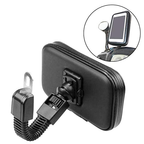 Suporte De Retrovisor Celular A Prova Aguá para Moto 6,3 Polegadas