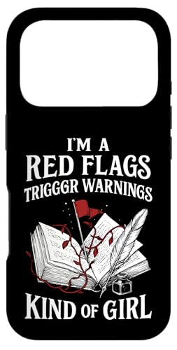 Custodia per iPhone 17 Pro Lettore di libri piccanti Moralmente Grigio Scuro Romance Bookish