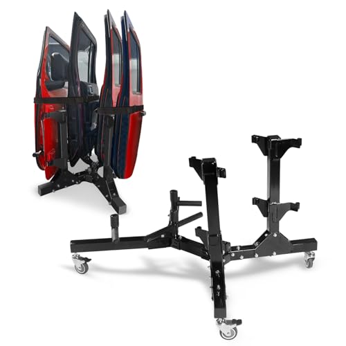 Partree Door Storage Rack Cart fit for Jeep Wrangler and Gladiator
