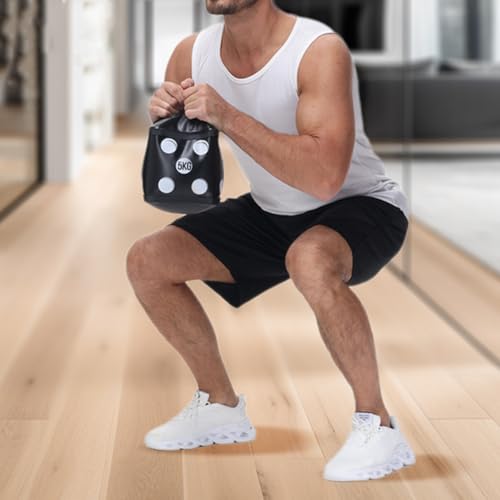 VOANZO Adjustable Travel Kettlebell Set 5kg Water-Filled Kettlebell for Strength and Core Training Portable and Easy to Store Black - Image 5