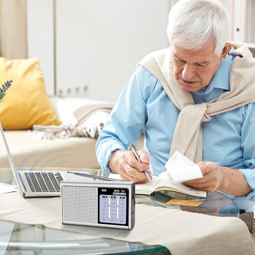 Radio portátil AM con jack para auriculares que soluciona apagones 3