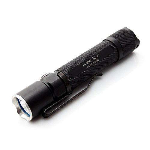 Thrunite Archer 2C V2 Max Output 500 Lumen Cree Xp-L V6 Tactical Led Flashlight Run On 1X Cr123/16340 Battery (Not Included) (Archer 2C V2 Cw) #TOP1