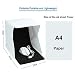 Estudio de fotografía, Caja de fotografía portátil con luz LED 24x22x24cm Mini...
