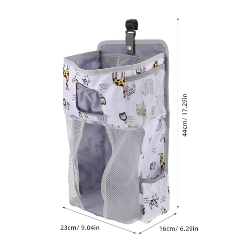 Pochette de rangement multifonction berceau pour optimiser l'espace bébé - 3