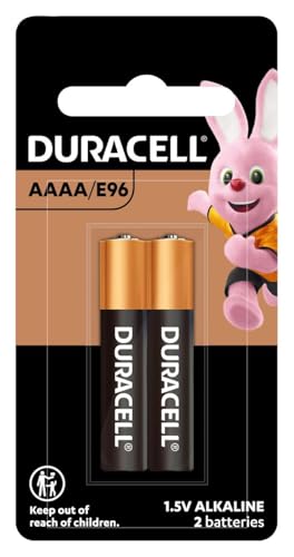 Image of Duracell Alkaline AAAA Battery, Pack of 2, Specialty Devices, Glucose Monitor, Blood Pressure Monitor, Stylus Pen