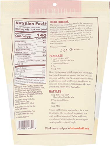 Image of Bob's Red Mill Pancake Mix, 24 Ounce (Pack of 2)