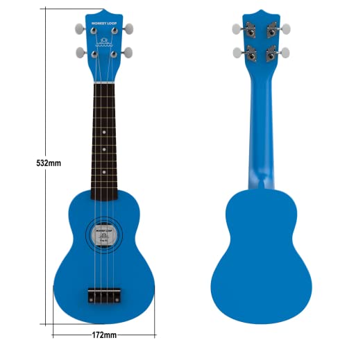 Monkey Loop Play Midnight Blue Ukelele Soprano
