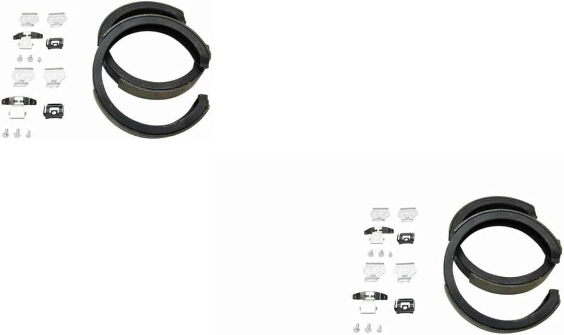 2 Set of - Rear Parking Emergency Brake Shoe Kit Assembly for Saab,for Olds,for Isuzu,for GMC,for Chevy,for Cadillac,for Buick,Fitment Tested