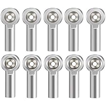 QUE-T M4 Metal Link Rod End Ball for 1/10 RC Crawler Car SCX10II 90046 D90 CC01 Trx4 Pack of 10