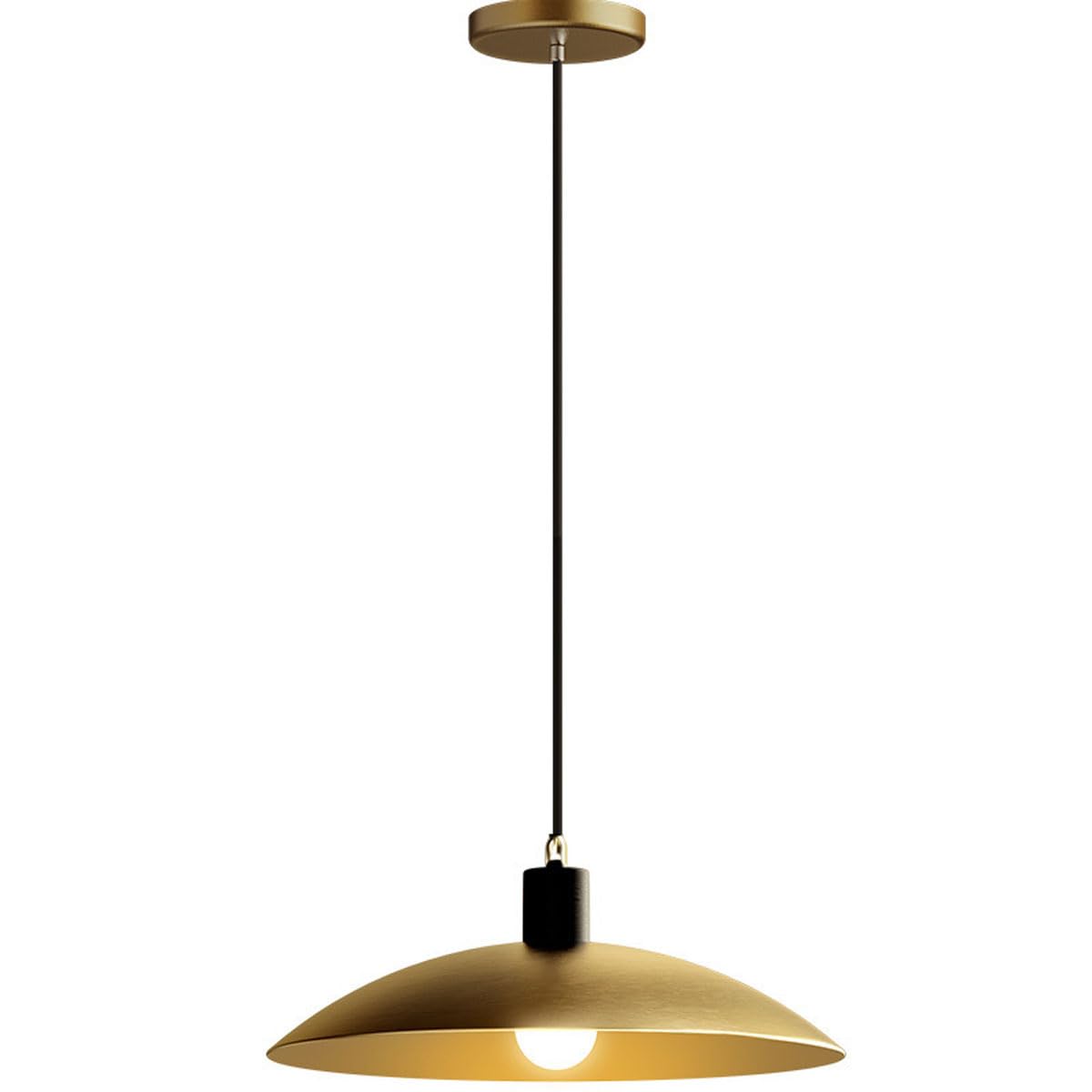 Lustre en cuivre chic et design nordique pour salon élégant