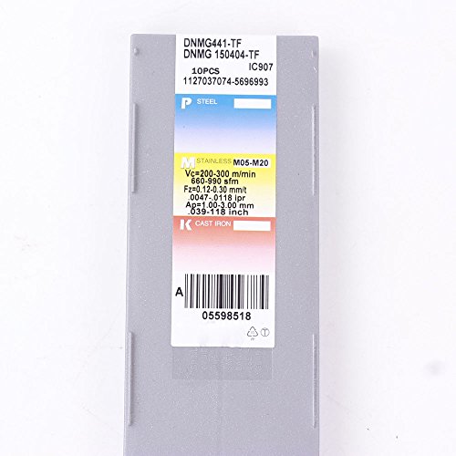 ZIMING-1 10PCS DNMG 150404-TF IC907 fresas CNC carburo miniatura 3