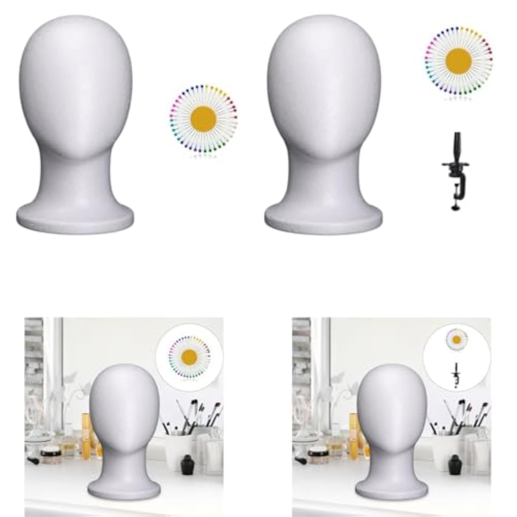 Professional Stable Wig Stand for Hairpieces