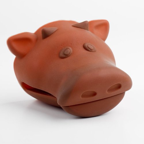 Kitchen Kritters - Animal Pot Holdersmatching Sets Of 2 (Brown Cow) #TOP1