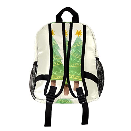 Sac à dos pour garçons et filles 30,5 cm imprimé sapin de Noël Multicolore 5 pour école - 2