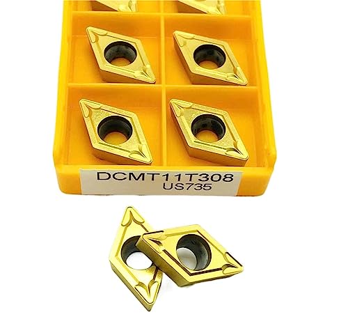 Plaquettes carbure DCMT11T308 contre l'usure prématurée en tournage CNC