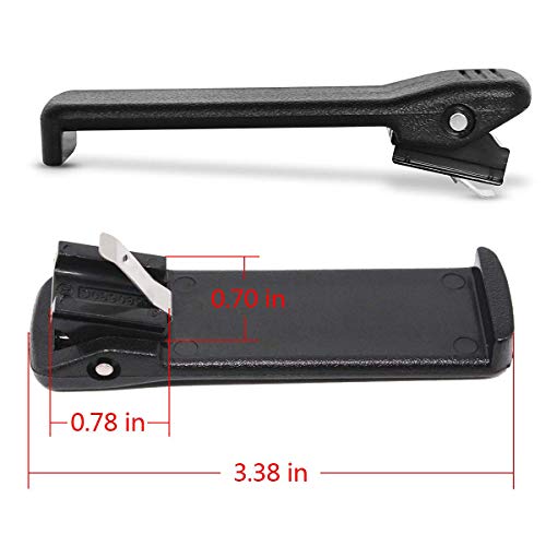image for abcGoodefg Walkie Talkie Radio Clips for Motorola PMNN4251 NNTN4497 NN