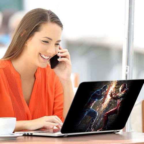 Image of Full Body Laptop Skin /Sticker /Cover Bubble-Free| Laminated| Removable| HD Quality Sticker for Laptops Upto 15.6 Inches Compatible with Hp /Dell /Acer /Lenovo /Asus etc.(DSGN-523)