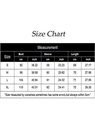 Qearal Womens Casual Long Sleeve Color Block Striped T Shirt Tunic Tops S Black S Black