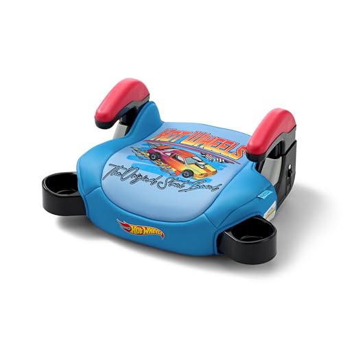 Image of Graco TurboBooster 2.0 Backless Booster Car Seat, Hot Wheels, Travel Booster Seat for Children Ages 4-10, Weight 40-100 Pounds and Height up to 57 Inches