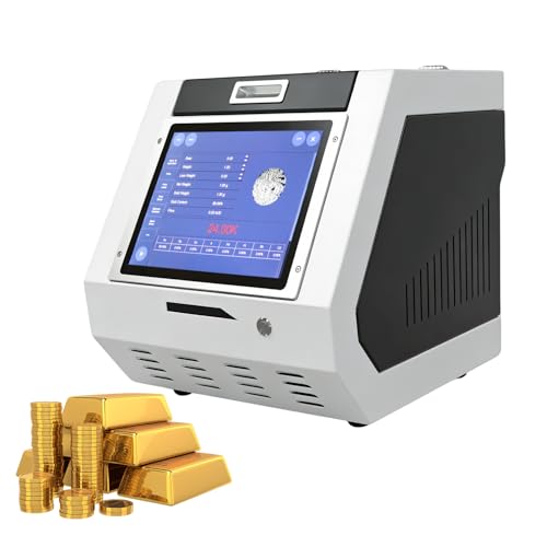 HNZXIB XRF Precious Metal Analyzer - Gold Silver Platinum Palladium Copper Tester with 1PPM Accuracy 60s Fast Testing Au/Ag/Pt/Pd/Cu Tester for Jewelry Stores & Pawn Shops