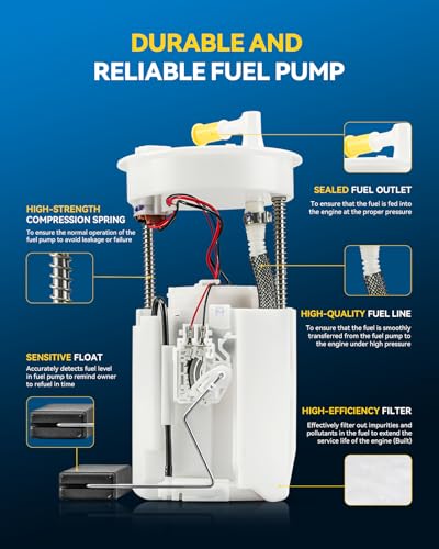 Image of PHILTOP Electric Fuel Pump Assembly FG0962 for 2008-2012 Honda Accord 3.5L