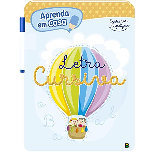 Aprenda em Casa Escreva e Apague: Letra Cursiva