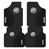 4 Pezzi Tappetini Abitacolo Auto Personalizzare, per MG HS 2018-2023 2024 2025 Tappetino Impermeabile e Antiscivolo per Auto in Gomma