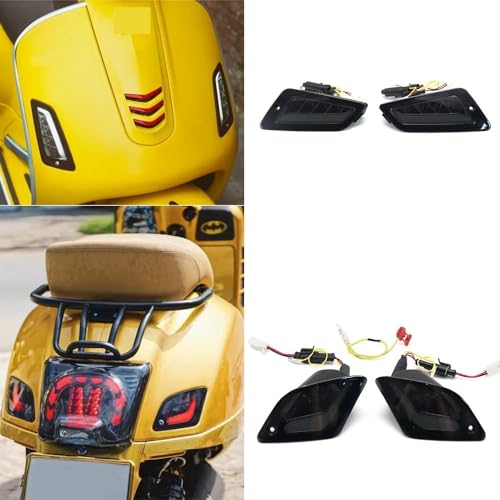 Luz de intermitente trasera Vespa GTS300 mayor visibilidad 2