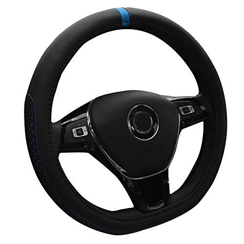HCMAX D Tipo Veicolo Coprivolante Auto Protezione del Volante D-Shape Diametro 38 cm (15")