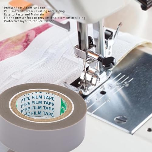 Fita do Calcador PTFE, Acessórios para Máquinas de Costura Adequados para Várias Máquinas de Costura