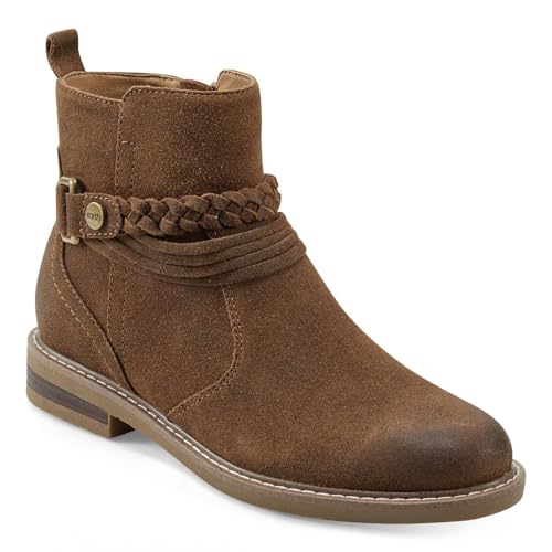 Bottines Jeno Earth pour femme en cuir confort