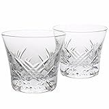 Baccarat Crystal Stella Whiskey Glasses Set of 2 - Two Tumblers, # 3, 2807356, Crystal Old Fashion, STELLA In the sky with diamonds. France
