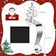 Weihnachts Kaminhaken Dekohaken, Haken für Weihnachtsstrümpfe, Schneeflocke Weihnachten Kreativ Kamin Sockenhalter, Fireplace Hook Christmas Stocking Holder Hanger für Kamin Dekoration - 4PCS