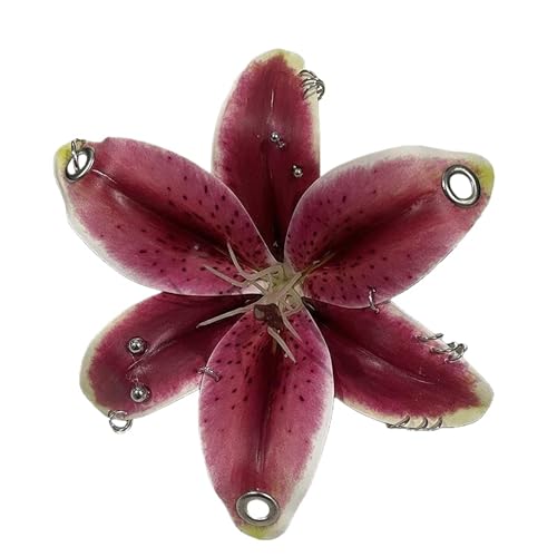 MANGMAO Bloem Leuke Tas Charms Y2k Cottagecore Accessoires Zomer Studded Nep Orchidee Handtas Purse Charm, M, Gemengd materiaal