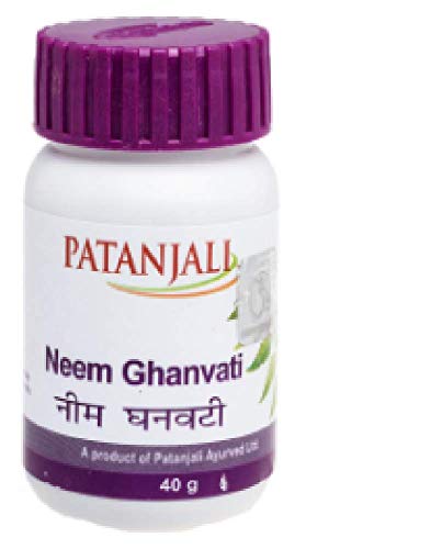 Divya Neem Ghan Vati 40gm x Pack of 2