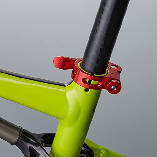 Corki Cycles Adjustable Quick Release Bicycle Seatpost Clamp 34.9Mm - Aluminum Alloy Red Kc89 #TOP5