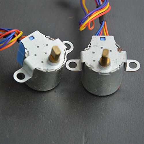 L-Yune,bolt 5pcs 4-Fase 5 Hilos del Motor de Pasos 20BYJ01-130HR 20MM Motor Paso a Paso con la reducción de la Caja de Cambios Cover