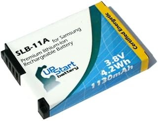 Replacement for Samsung HZ50W Battery - Compatible with Samsung SLB-11A Digital Camera Battery (1130mAh 3.8V Lithium-Ion)